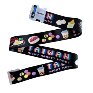 Teeoff行李箱束帶-台灣夜市小吃，行李箱固定帶，旅行必備，行李箱配件