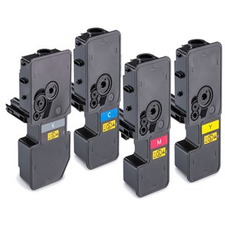 케이에스오피스 교세라5521 교세라P5021 CDN P5021CDW TK-5234KM TK5234KK TK-5234KC M5521CDW 교세라리필토너 칩없음, 노랑, 1개