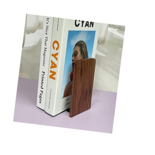 원목 북엔드 책칸막이 스퀘어형 나무북엔드