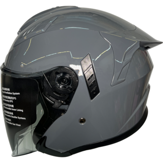 M2R VO-1 水泥灰 素色款 內藏墨鏡 加長UV400鏡片