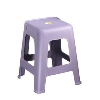 LOGIS邏爵家具 多彩堆疊凳 塑膠椅 餐桌椅 3色【CT-H】, 紫色, 1個