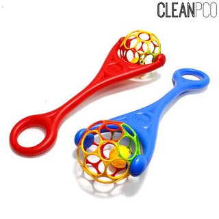 어린이 신체발달 놀이 스포츠 래틀볼롤러 장난감밀대 아기돌선물 밀대걸음마 손자선물, 1개