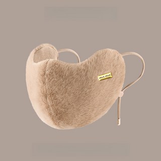 保暖口罩 冬天防護口罩 透氣口罩 加厚保暖口罩 防風口罩, 保暖口罩【咖色】