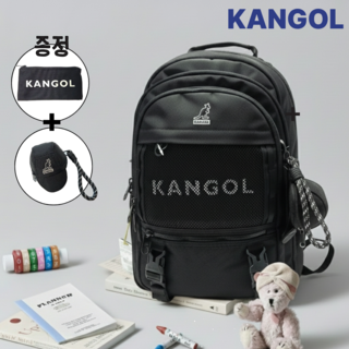 [국내매장판] 캉골 백팩 아이콘 AP 신학기 학생 직장인 가방 + 2종 파우치