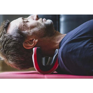 에정경추 스트레칭 마사지기 목안마기, 혼합색, 1개