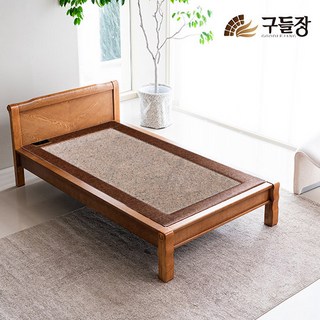구들장 통구리S 싱글 홍맥반석 돌침대, 브라운