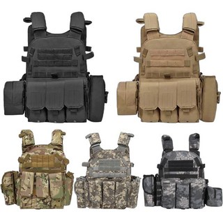 서바이벌 조끼 밀리터리 전술 방탄조끼 택티컬 전투 군용 코스프레, A, 1개