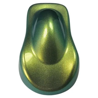 자동차 페인팅용 카멜레온 안료 아크릴 페인트 파우더 코팅 공예 네일 장식 아트 10g, 01 Blue Green Golden