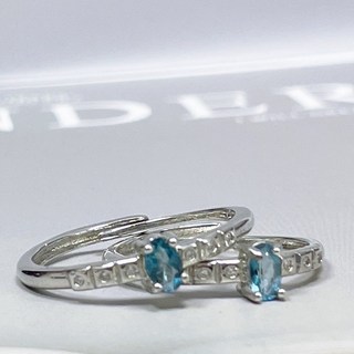 【泰福水晶 Tai Fu】 可調式戒圍 日常百搭情侶對戒