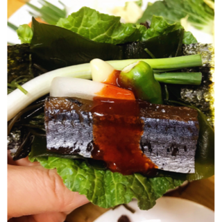 [한정100BOX] 손질 해풍건조 구룡포과메기, 1박스, 5미 야채세트