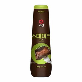 CJ 백설 스테이크 소스, 255g, 40개