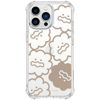 말랑말랑 드로잉 패턴 갤럭시 아이폰 젤하드 휴대폰 케이스