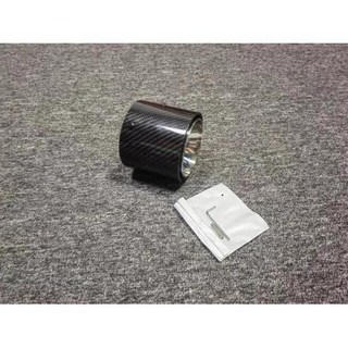 BMW M3 G80 M4 G82 G83 2020 스테인리스 탄소 섬유 머플러 팁 테일 스로트 입구 80mm 블루 실버 블랙 배기 팁 1 개, 1개