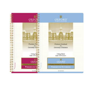 OXFORD PP 포켓 절취스프링 Letter 좌철 노트 90p, 랜덤 색상, 18개