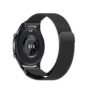 LARMI 樂米智慧手錶錶帶 (3代/4代/5代青春/5代旗艦版) 米蘭/不銹鋼錶帶-現貨, 米蘭-黑