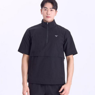 다운블로우DBS4TBK4005 남자하이넥 스트링반팔아노락_WFFVE8G