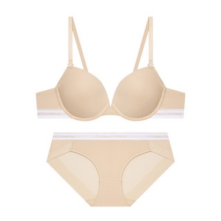 코데즈컴바인이너웨어 뮤트톤 에어로쿨 브라 햄팬티 세트_스킨