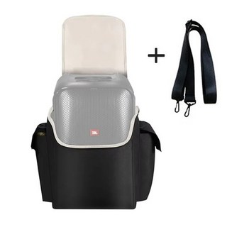 JBL 파티박스 앙코르/앙코르 에센셜 호환 스피커 케이스 휴대용 보관 가방+어깨끈, 1개