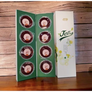 口口香 非常感凍(仙人掌果凍8入)-純素 附提袋, 1個