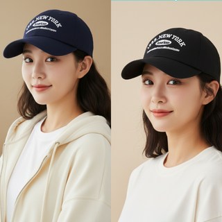 린델 1+1 머리작아 보이는 남여공용 1989 뉴욕 레터링 모자 볼캡