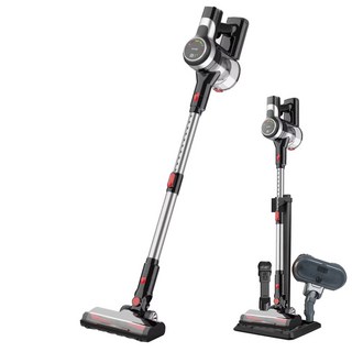 웰스톰 무선청소기 BLDC 진공청소기+물걸레+거치대 VC310, 단일