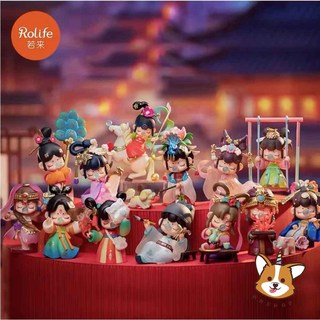 M.M小舖 Nanci囡茜 大唐風華系列 盒玩 古裝 唐朝 公仔 盲抽 盲盒, 1個, 一中盒(請下標12次)