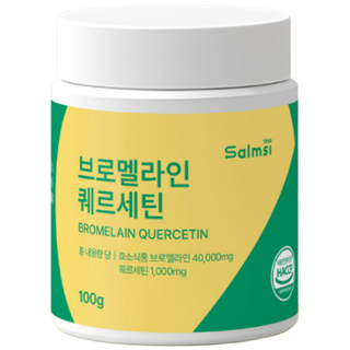 먹는수액 붓기완화 브로멜라인 퀘르세틴 분말 파인애플효소 포타니딘, 3개, 100g