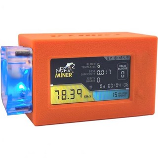 비트코인 채굴기 고성능 가상화폐 도지 비택스 너드마이너 S3 프로 2.4G WiFi USB 암호화폐 미니 디스플레이 및 LED 팬 포함, 비트코인채굴기 가상화폐 이더리움 도지코인 미니 디스플레, 1개