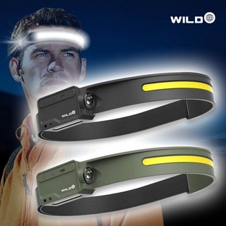 등산 헤드랜턴 센서 LED 캡라이트 안전모 해루질 헤드램프, 블랙, 1개