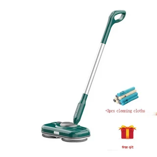 버킷이 있는 무선 스퀴즈 스핀 전기 전자동 기계 다기능 핸드헬드 진공 신제품, 04 green