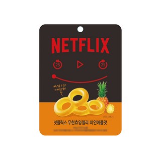 넷플릭스 무한츄잉젤리 파인애플맛, 16개, 45g