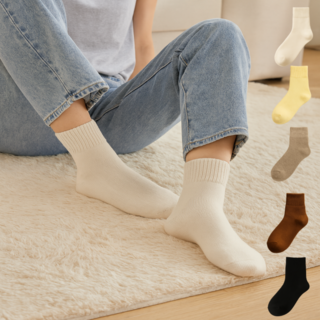 시크이어 코지 겨울용 여성용 방한 보온 기모양말 5종세트