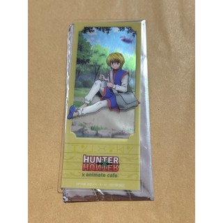 animate cafe 獵人聯名透卡：伊耳謎、酷拉皮卡、奇犽、小傑、西索週邊, 3