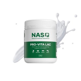 NAS PRO-VITA LAC 羊奶粉，幼貓幼犬適用，富含蛋白質及多種維生素，促進健康成長, 山羊奶粉, 200g, 1罐