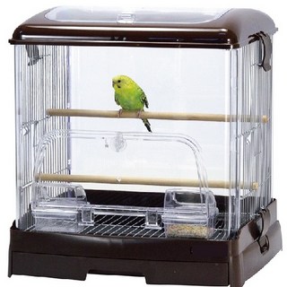 麗利寶 2230 型舒適快潔透亮鳥籠 35型 鸚鵡籠, 1個, 白色