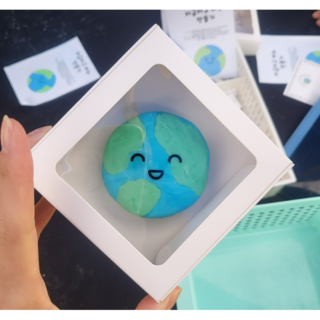 10인 클레이 지구 비누 만들기 키트, 10인용, 1개, 키트만