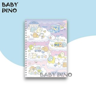 BABY DINO 寶貝龍 角落小夥伴筆記本 多款設計 活頁 定頁 側翻 16K 25K, 1個, 16K活頁 SGNA-5403