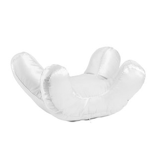 모노랩 눈주름 베개 얼굴 압박 방지 경추 옆잠 수면 뒤척임, 화이트, 1개