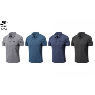 有領跑步短袖 男生POLO運動短袖T恤 男士彈力速乾排汗衫 健身訓練網球運動短袖