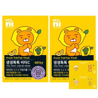 일동제약 마이니 셀프케어 생생톡톡비타C 108정 2개