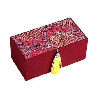 青灰色大號禮品盒禮盒包裝盒, 【條紋款】酒紅色(大號), 1個