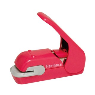 Harinacs 無針釘書機，安全環保，輕巧易攜，辦公學習好幫手, 粉紅, 1個