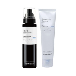 MEDITHERAPY藍色積雪草乖乖霜100ml+修護A醛精華150ml(組合), 2件, 100ml
