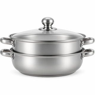 Met Life 올스텐 IH 인덕션 2단 찜기 찜솥, 1개, 26cm