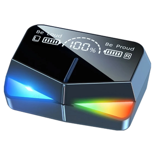 RGB電競藍芽耳機, 黑色, M28