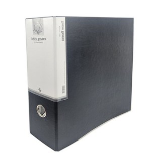 아임오피스 9cm D링 검정색 합지 바인더 3공 A4 IM-9103, 10개