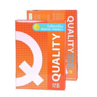 QUALITY A4 70磅影印紙 (A4 x 5包入) (雷射 . 影印 . 傳真 . 噴墨 ), 5包