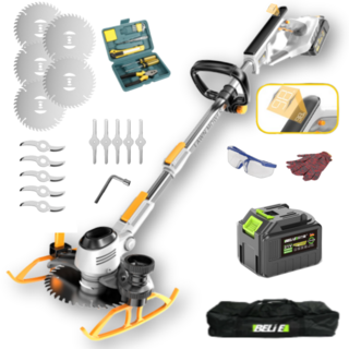 CCEDA 독일기술 초강력 충전식 무선 예초기 초경량 전기 전동 제초기, 1개