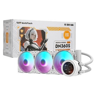 다크플래쉬 NEBULA DN-360S ARGB (화이트)