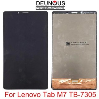 레노버 탭 M7 TB-7305 TB-7305F TB-7305i TB-7305x 3G 4G 와이파이 LCD 디스플레이 및 터치 스크린 디지타, 한개옵션1, 02 Original Black